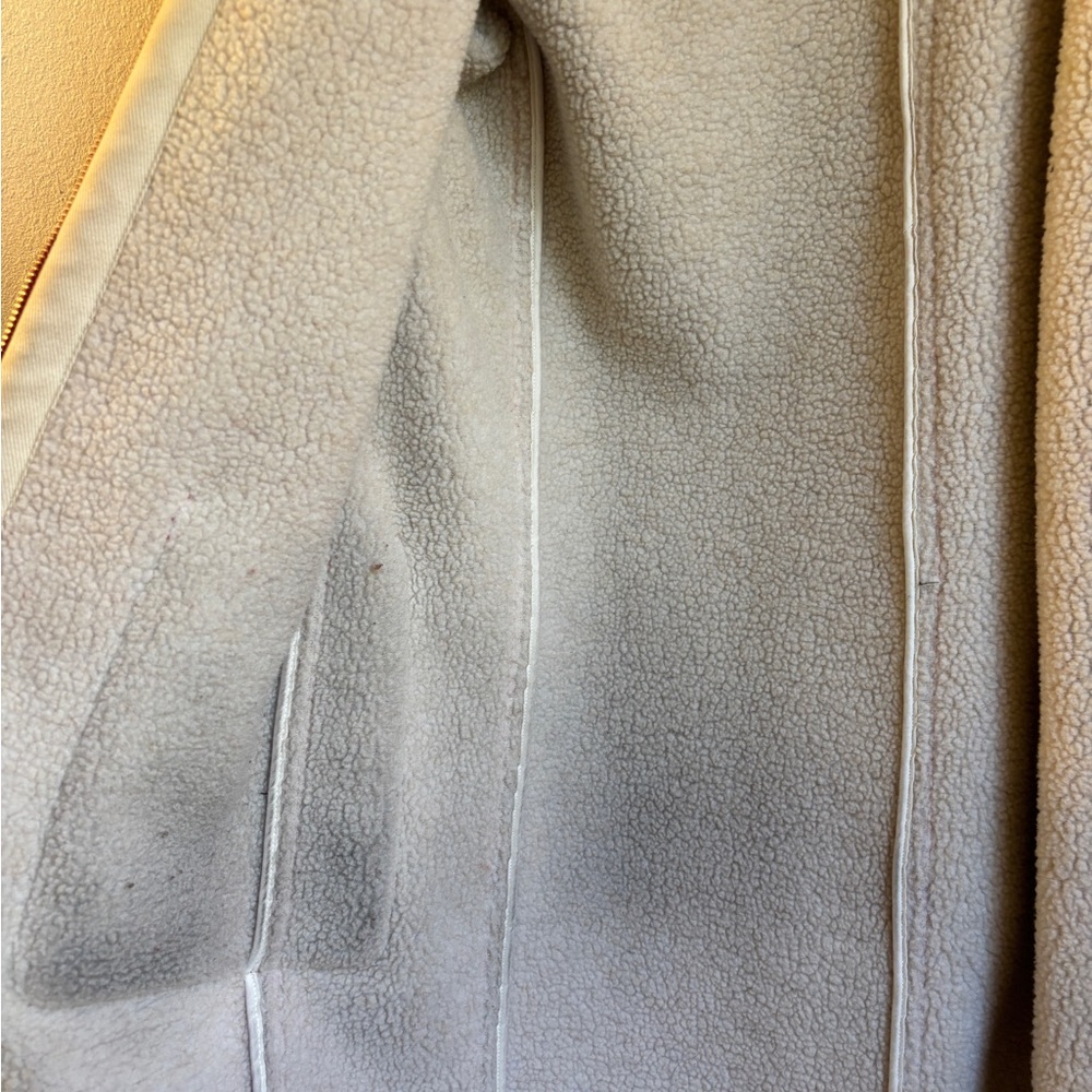 Madewell Cream Textured Jacket - Picture 4 of 4